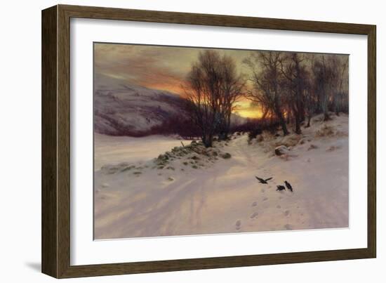 When the West with Evening Glows, 1901-Joseph Farquharson-Framed Giclee Print