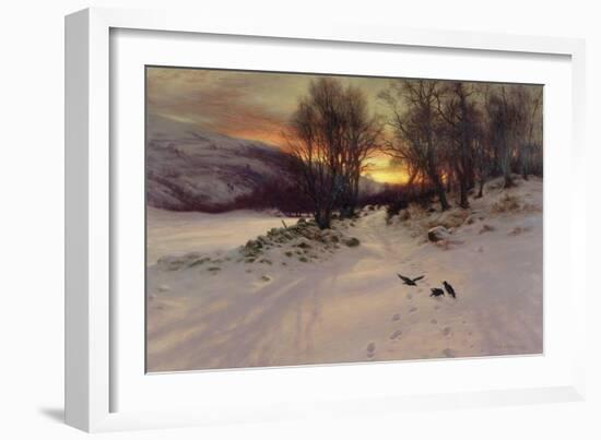 When the West with Evening Glows, 1901-Joseph Farquharson-Framed Giclee Print