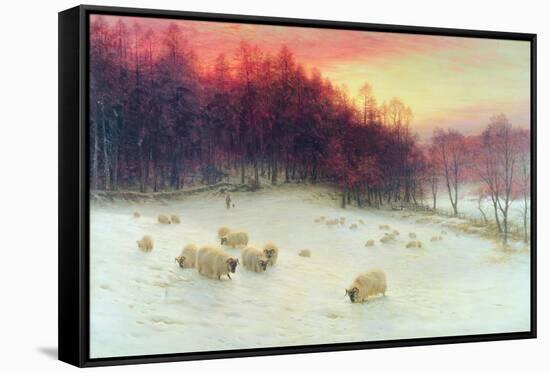 When the West with Evening Glows, Exh.1910-Joseph Farquharson-Framed Stretched Canvas