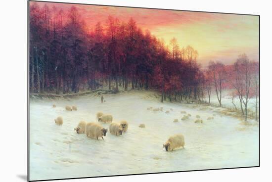 When the West with Evening Glows, Exh.1910-Joseph Farquharson-Mounted Giclee Print