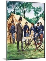 When They Were Young: Abraham Lincoln-Peter Jackson-Mounted Giclee Print