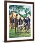 When They Were Young: Abraham Lincoln-Peter Jackson-Framed Giclee Print