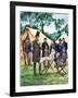 When They Were Young: Abraham Lincoln-Peter Jackson-Framed Giclee Print