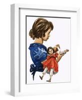 When They Were Young: Florence Nightingale-Peter Jackson-Framed Giclee Print