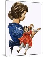 When They Were Young: Florence Nightingale-Peter Jackson-Mounted Giclee Print