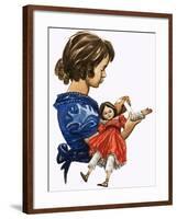 When They Were Young: Florence Nightingale-Peter Jackson-Framed Giclee Print