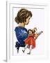 When They Were Young: Florence Nightingale-Peter Jackson-Framed Giclee Print