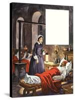 When They Were Young: Florence Nightingale-Peter Jackson-Stretched Canvas