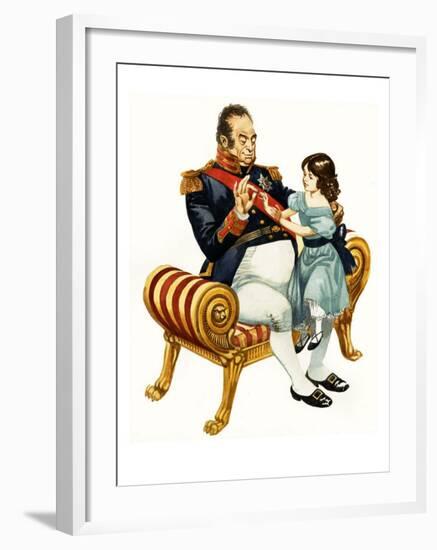 When They Were Young: Queen Victoria-Peter Jackson-Framed Giclee Print