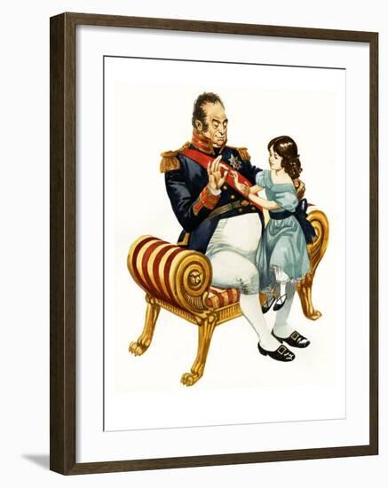 When They Were Young: Queen Victoria-Peter Jackson-Framed Giclee Print