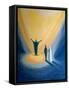 When We Pray to Mary She Leads Us Closer to Christ Her Son So that We Can Join His Prayer to the Fa-Elizabeth Wang-Framed Stretched Canvas