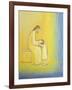 When We Repent of Our Sins Jesus Christ Looks on Us with Tenderness, 1995-Elizabeth Wang-Framed Giclee Print