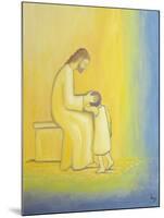 When We Repent of Our Sins Jesus Christ Looks on Us with Tenderness, 1995-Elizabeth Wang-Mounted Giclee Print