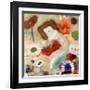 When We Think 1-Aleah Koury-Framed Art Print