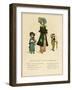 When We Went Out with Grandmamma-Kate Greenaway-Framed Art Print