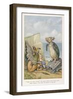 When We were Little-John Tenniel-Framed Art Print