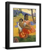 When Will You Marry?, 1892-Paul Gauguin-Framed Giclee Print