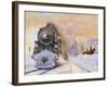 When Winter Comes, New York Central Lines-Walter L. Green-Framed Giclee Print