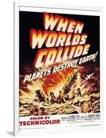 When Worlds Collide-null-Framed Art Print