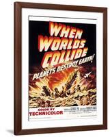 When Worlds Collide-null-Framed Art Print