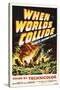 When Worlds Collide-Vintage Apple Collection-Stretched Canvas