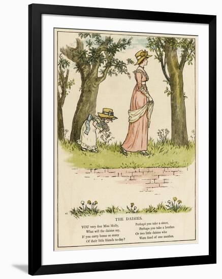 When You and I Grow Up-Kate Greenaway-Framed Art Print