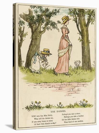 When You and I Grow Up-Kate Greenaway-Stretched Canvas