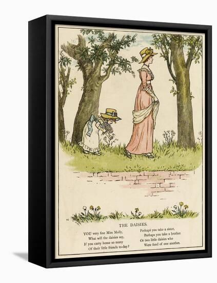 When You and I Grow Up-Kate Greenaway-Framed Stretched Canvas