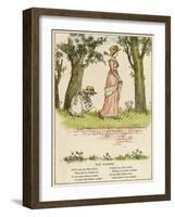 When You and I Grow Up-Kate Greenaway-Framed Art Print