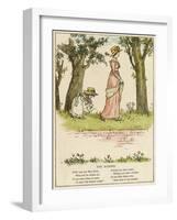 When You and I Grow Up-Kate Greenaway-Framed Art Print