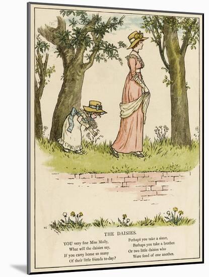 When You and I Grow Up-Kate Greenaway-Mounted Art Print