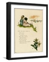 When You and I Grow Up-Kate Greenaway-Framed Art Print