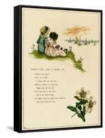 When You and I Grow Up-Kate Greenaway-Framed Stretched Canvas