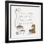 When You Tinkle-Debbie McMaster-Framed Giclee Print