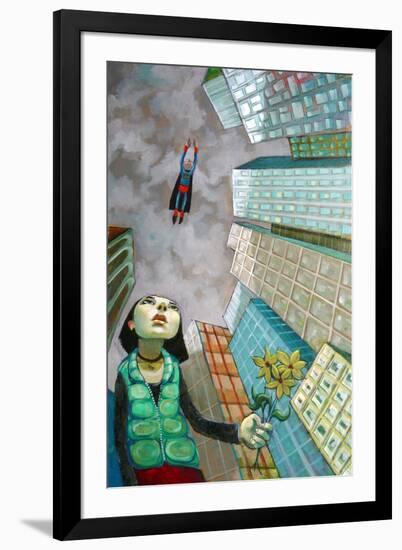 Where Are My Powers-Aaron Jasinski-Framed Premium Giclee Print