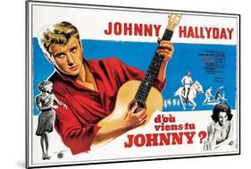 Where are You From, Johnny?, French Poster Art, 1963-null-Mounted Art Print