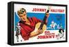 Where are You From, Johnny?, French Poster Art, 1963-null-Framed Stretched Canvas