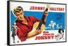 Where are You From, Johnny?, French Poster Art, 1963-null-Framed Stretched Canvas