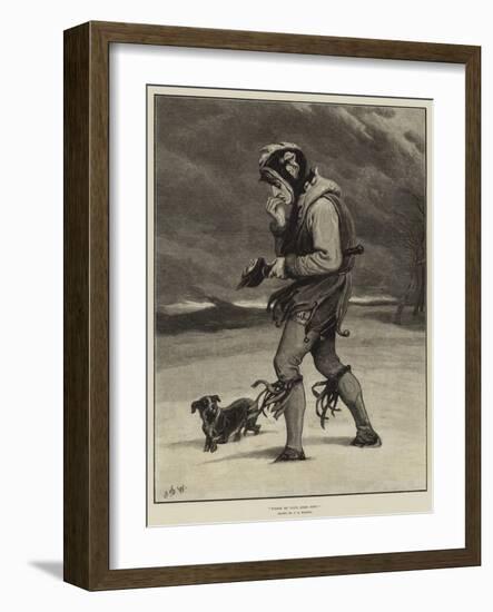 Where Be Your Jibes Now?-James Dawson Watson-Framed Giclee Print