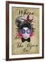 Where Did The Disco Go-Elo Marc-Framed Giclee Print