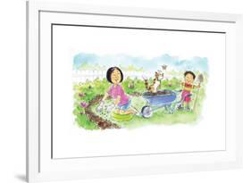 Where Did the Water Go? - Humpty Dumpty-Amy Wummer-Framed Giclee Print