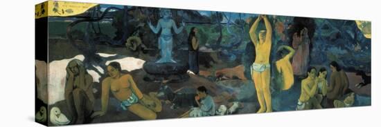 Where Do We Come From? Where are We? Where are We Going?-Paul Gauguin-Stretched Canvas