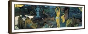 Where Do We Come From? Where are We? Where are We Going?-Paul Gauguin-Framed Premium Giclee Print