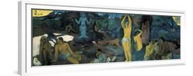 Where Do We Come From? Where are We? Where are We Going?-Paul Gauguin-Framed Premium Giclee Print