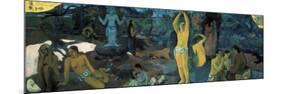 Where Do We Come From? Where are We? Where are We Going?-Paul Gauguin-Mounted Premium Giclee Print