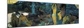 Where Do We Come From? Where are We? Where are We Going?-Paul Gauguin-Mounted Art Print