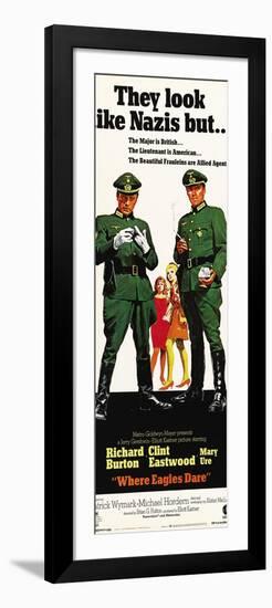 Where Eagles Dare, 1968-null-Framed Art Print