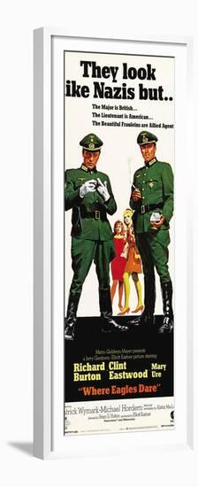 Where Eagles Dare, 1968-null-Framed Premium Giclee Print