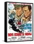 Where Eagles Dare, (AKA Dove Osano Le Aquile), from Left: Clint Eastwood, Richard Burton, 1968-null-Framed Stretched Canvas