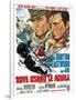 Where Eagles Dare, (AKA Dove Osano Le Aquile), from Left: Clint Eastwood, Richard Burton, 1968-null-Framed Art Print